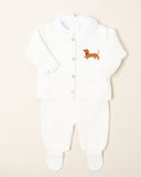 CONJUNTO DOG OFF  WHITE  - 3 PEÇAS