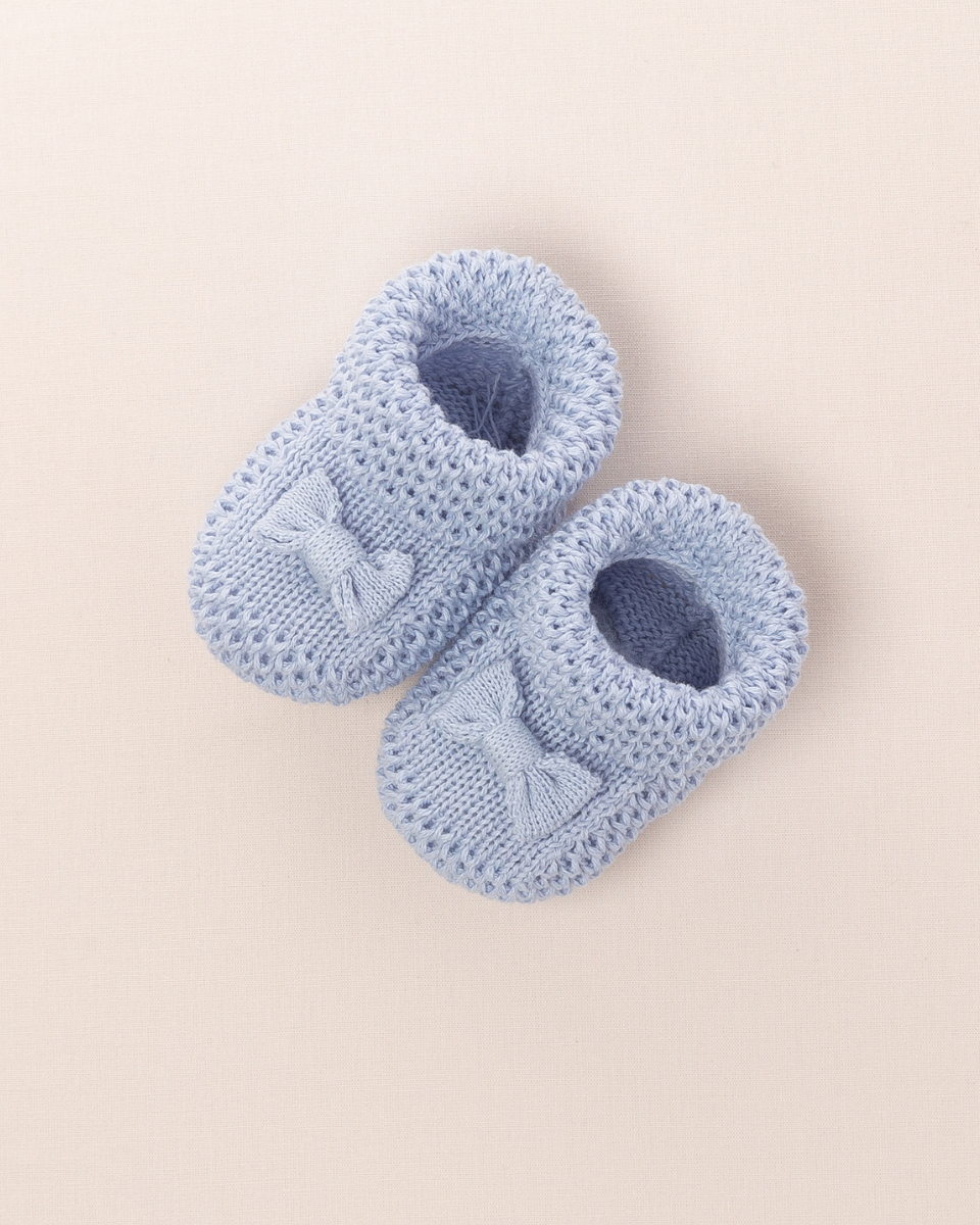 Sapatinhos de 2024 bebe de trico